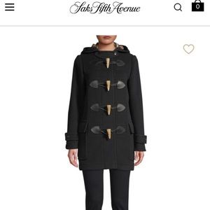 NEW Burberry women’s Slim Merton Duffle coat US6.